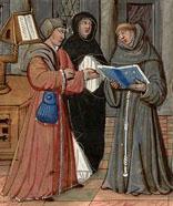 Jean Castel mettant en garde contre les vaines études v. 1500